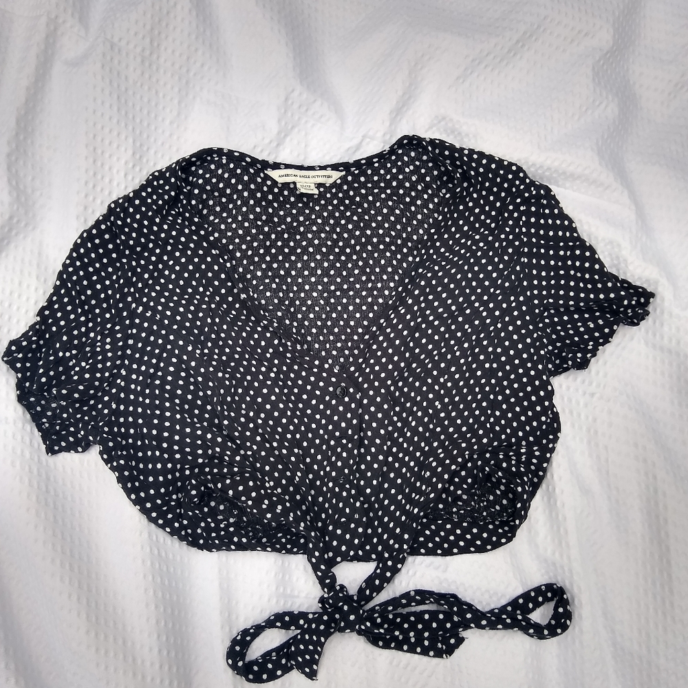 AEO Polka Dot crop top
